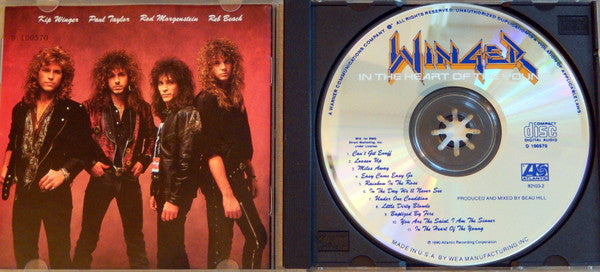 Winger : In The Heart Of The Young (CD, Album, Club)