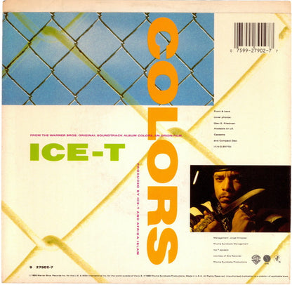 Ice-T : Colors / Squeeze The Trigger (7", Single)