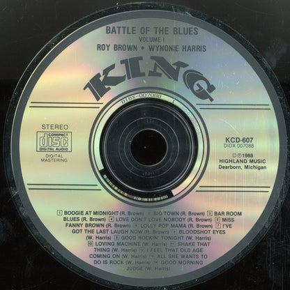 Wynonie Harris / Roy Brown : Battle Of The Blues (CD, Comp, RE)