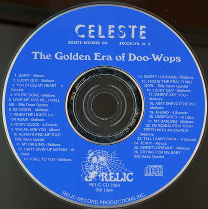 Various : The Golden Era Of Doowops: The Groups Of Celeste Records (CD, Comp)