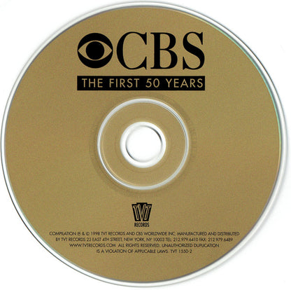 Various : CBS The First 50 Years (CD, Comp)