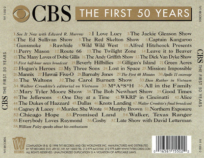 Various : CBS The First 50 Years (CD, Comp)
