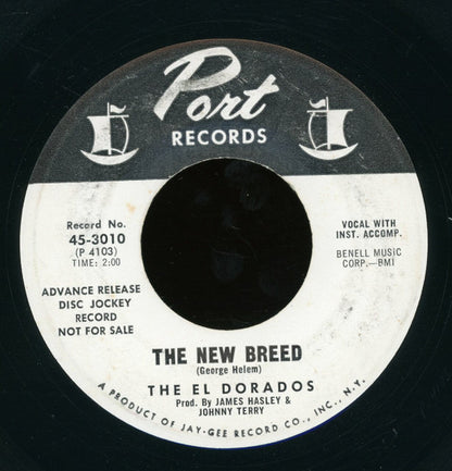 The El Dorados : The New Breed / The Knock Knee (7", Promo)