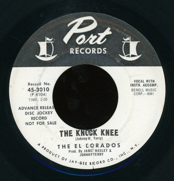 The El Dorados : The New Breed / The Knock Knee (7", Promo)