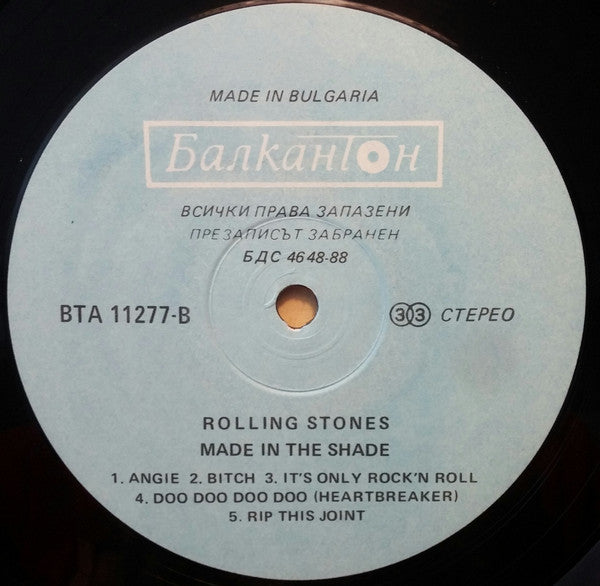 The Rolling Stones : Made In The Shade (LP, Comp, RP)