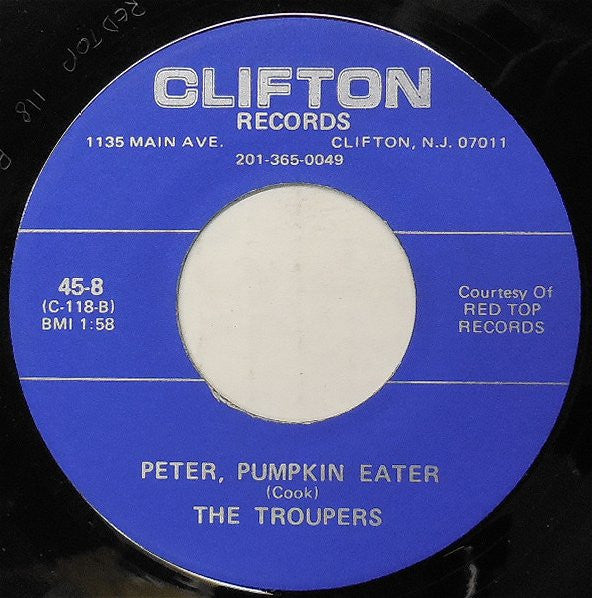 The Troupers : Non-Support (7", Single, RE)