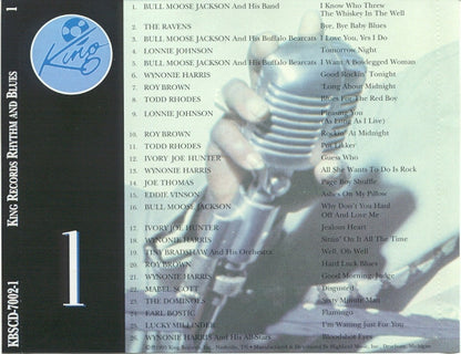 Various : The King R&B Box Set (4xCD, Comp)