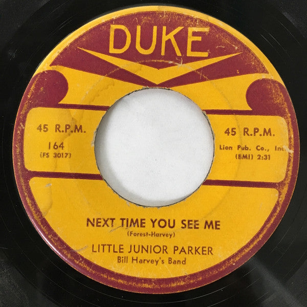 Little Junior Parker : Next Time You See Me / My Dolly Bee (7", Single)