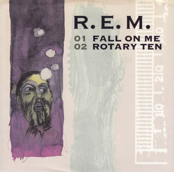 R.E.M. : Fall On Me (7", Glo)