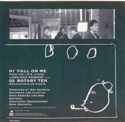 R.E.M. : Fall On Me (7", Glo)