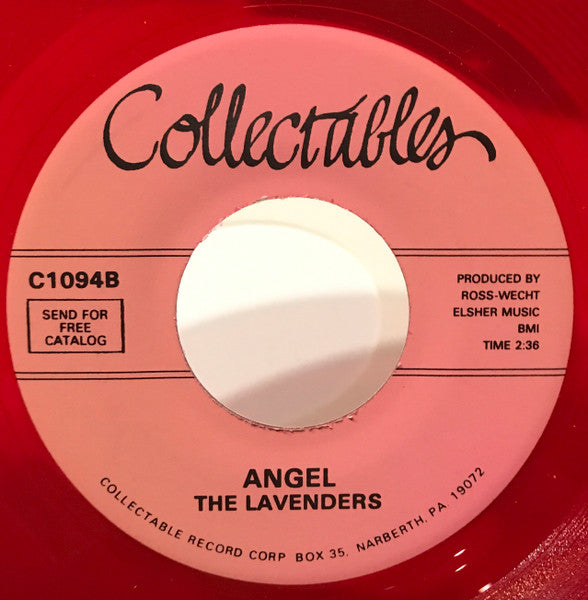 The Lavenders (3) : Slide  (7", RE, Red)