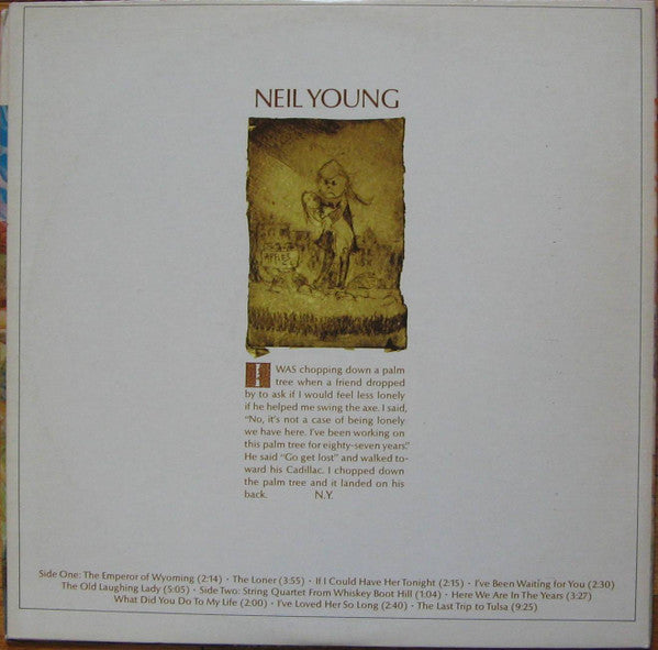 Neil Young : Neil Young (LP, Album, RE, Pit)