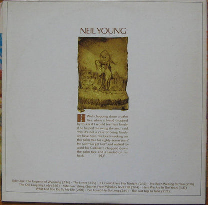 Neil Young : Neil Young (LP, Album, RE, Pit)
