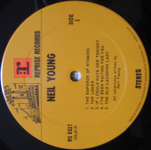 Neil Young : Neil Young (LP, Album, RE, Pit)
