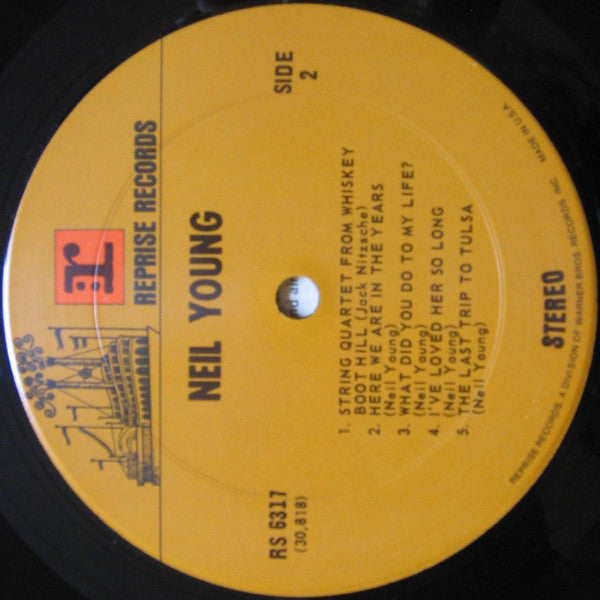 Neil Young : Neil Young (LP, Album, RE, Pit)