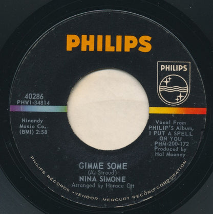 Nina Simone : I Put A Spell On You (7", Single, Styrene)