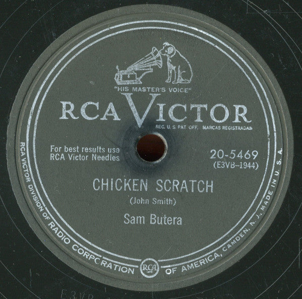 Sam Butera : Chicken Scratch / Easy Rockin (10")