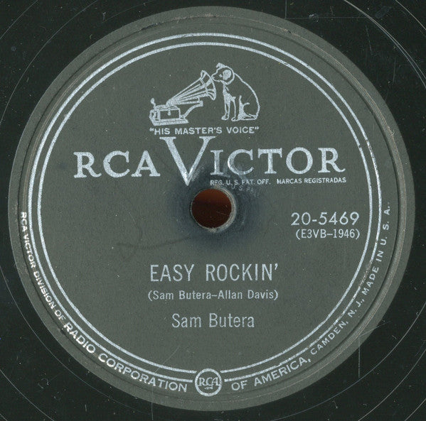 Sam Butera : Chicken Scratch / Easy Rockin (10")