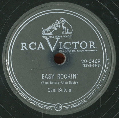 Sam Butera : Chicken Scratch / Easy Rockin (10")