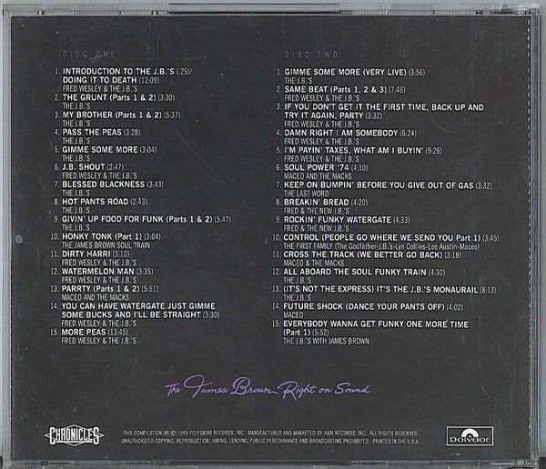 The J.B.'s : Funky Good Time: The Anthology (2xCD, Comp, PMD)