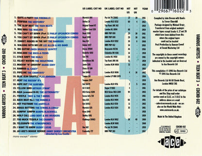 Various : Teen Beat Volume 3 (CD, Comp)