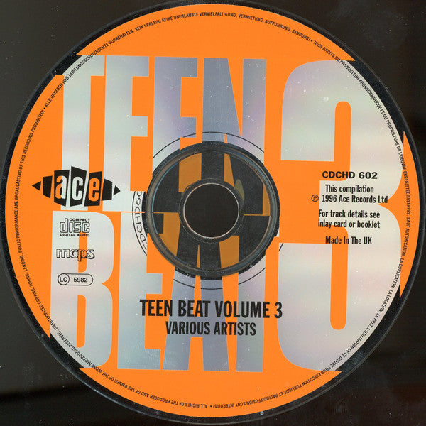 Various : Teen Beat Volume 3 (CD, Comp)