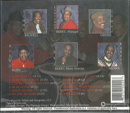 The Velons : Here's To You (CD, Album, Tri)