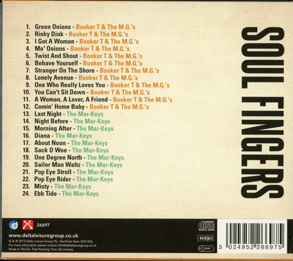 Booker T & The MG's & The Mar-Keys : Soul Fingers (CD, Comp)
