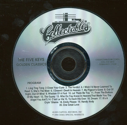 The Five Keys : Golden Classics (CD, Comp)