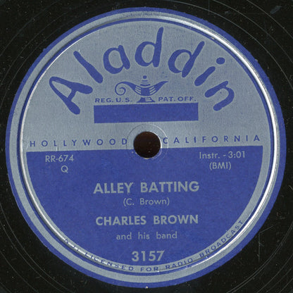 Charles Brown And His Band : Rollin' Like A Pebble In The Sand / Alley Batting (10")