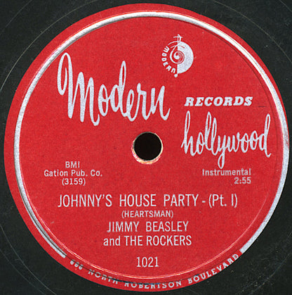 Jimmy Beasley And The Rockers : Johnny's House Party (10")