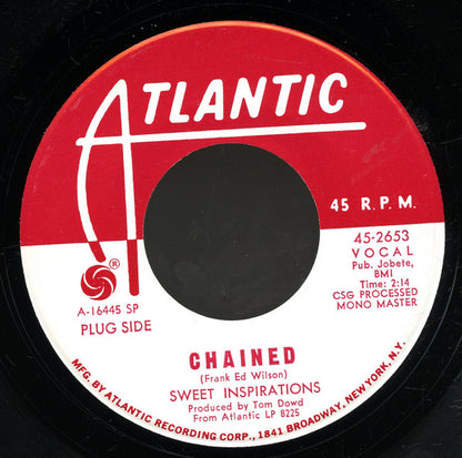 The Sweet Inspirations : Chained (7", Single, Promo, SP-)