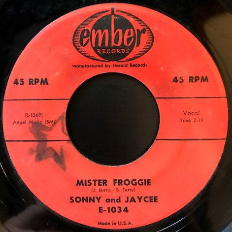 Sonny And Jaycee : You Keep Doggin' Me (7", Single)