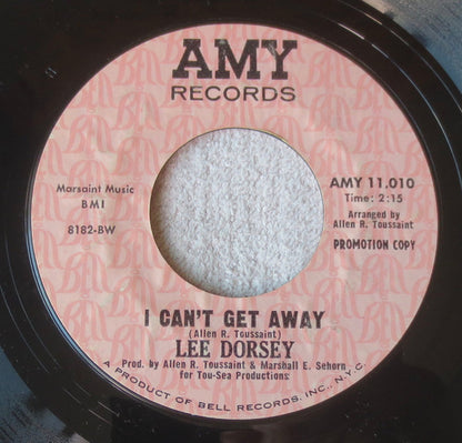 Lee Dorsey : Cynthia / I Can't Get Away (7", Single, Promo, Styrene)