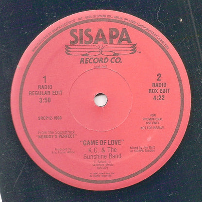 KC & The Sunshine Band : Game Of Love (12", Promo)