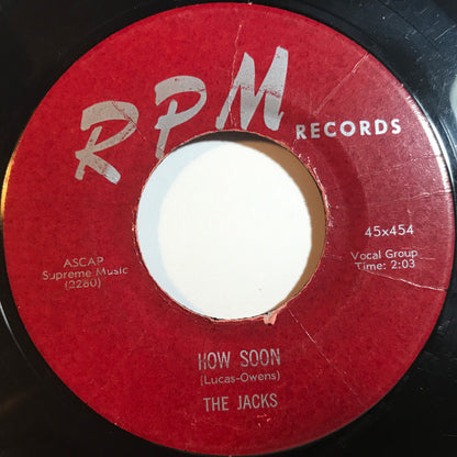 The Jacks : So Wrong / How Soon (7", Single, Mar)