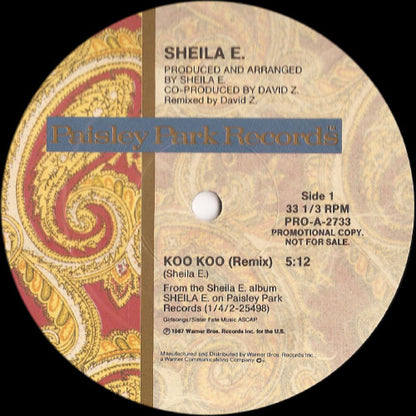 Sheila E. : Koo Koo (12", Single, Promo)