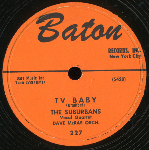 The Suburbans : TV Baby / I Remember (10")