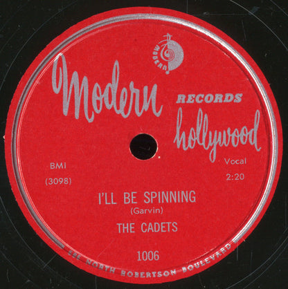 The Cadets : Fools Rush In / I'll Be Spinning (10")