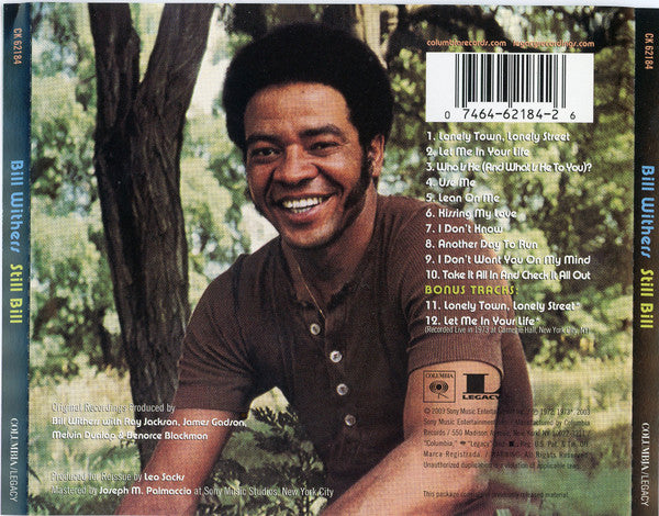 Bill Withers : Still Bill (CD, Album, RE, RM)