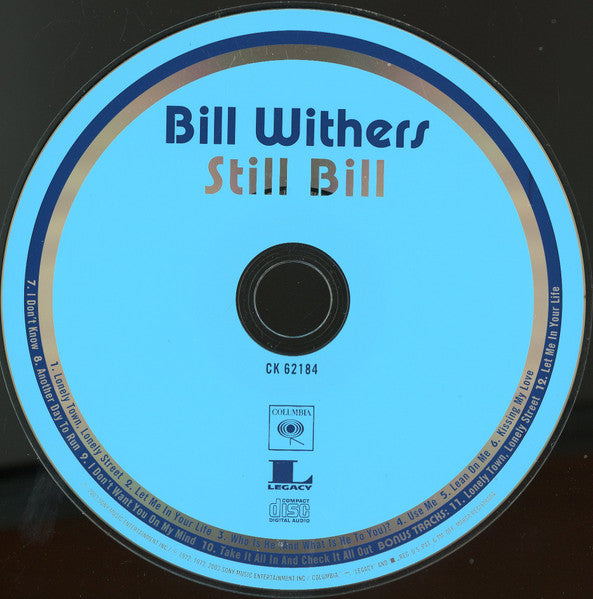 Bill Withers : Still Bill (CD, Album, RE, RM)