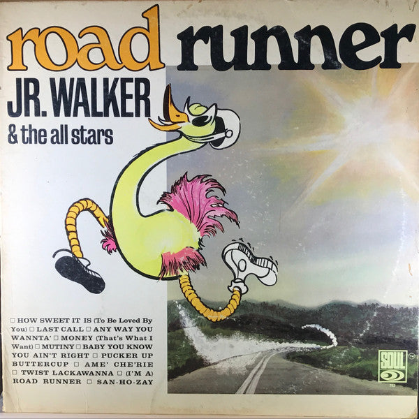 Junior Walker & The All Stars : Road Runner (LP, Album, Mono)