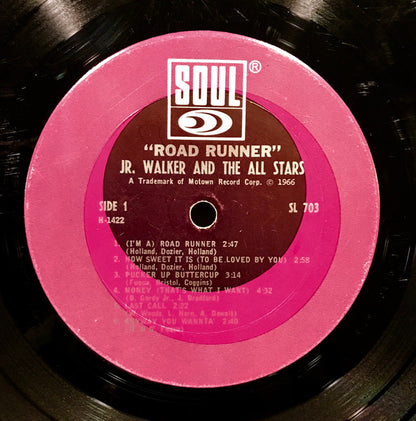 Junior Walker & The All Stars : Road Runner (LP, Album, Mono)