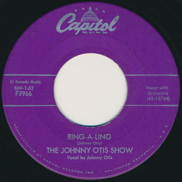 The Johnny Otis Show : Willie And The Hand Jive (7", Single, Scr)