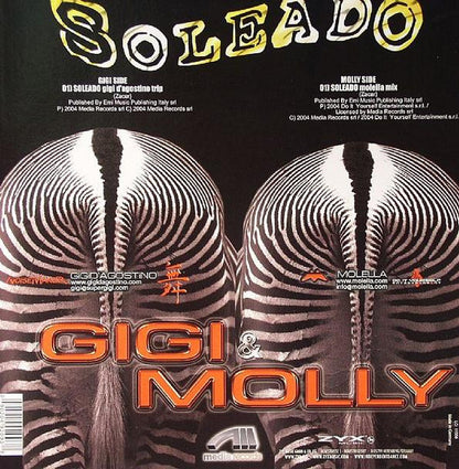 Gigi D'Agostino & Molella : Soleado (12")