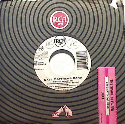 Dave Matthews Band : The Space Between / I Did It (7", Single)