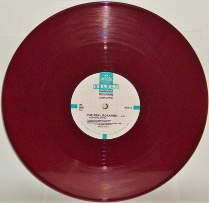 The Real Roxanne With UTFO : The Real Roxanne / Roxanne's Back Side (12", Dar)