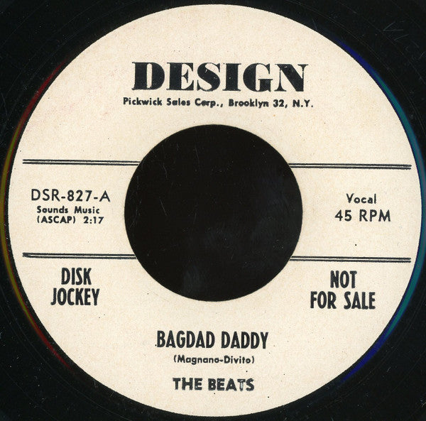 The Beats (11) : Bagdad Daddy / Five Little Numbers (7", Promo)