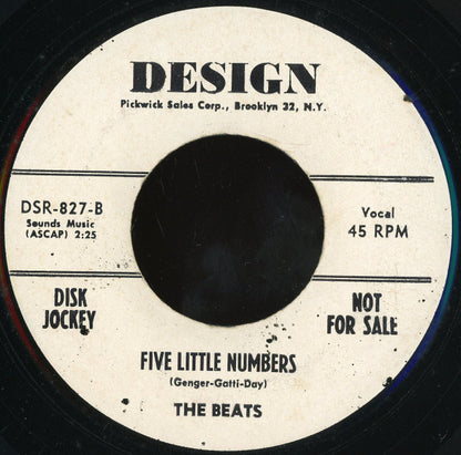 The Beats (11) : Bagdad Daddy / Five Little Numbers (7", Promo)