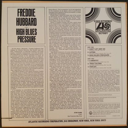 Freddie Hubbard : High Blues Pressure (LP, Album, RE, MO)